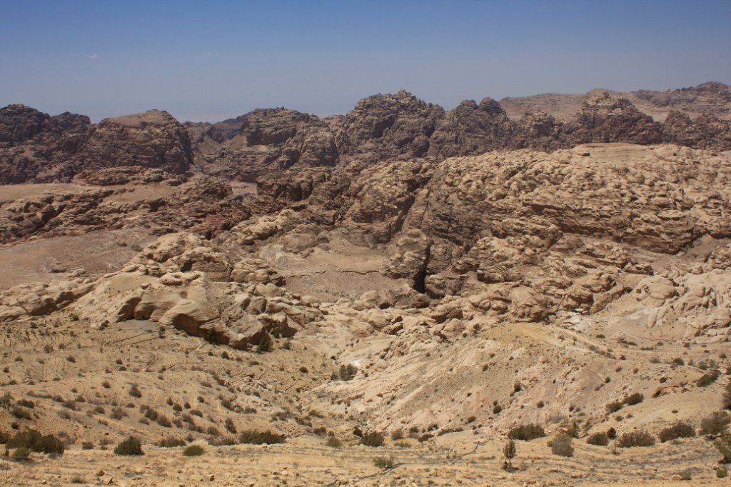 02-The Petra Mountains from a viewpoint along the road after Wadi Musa.jpg - The Petra Mountains from a viewpoint along the road after Wadi Musa